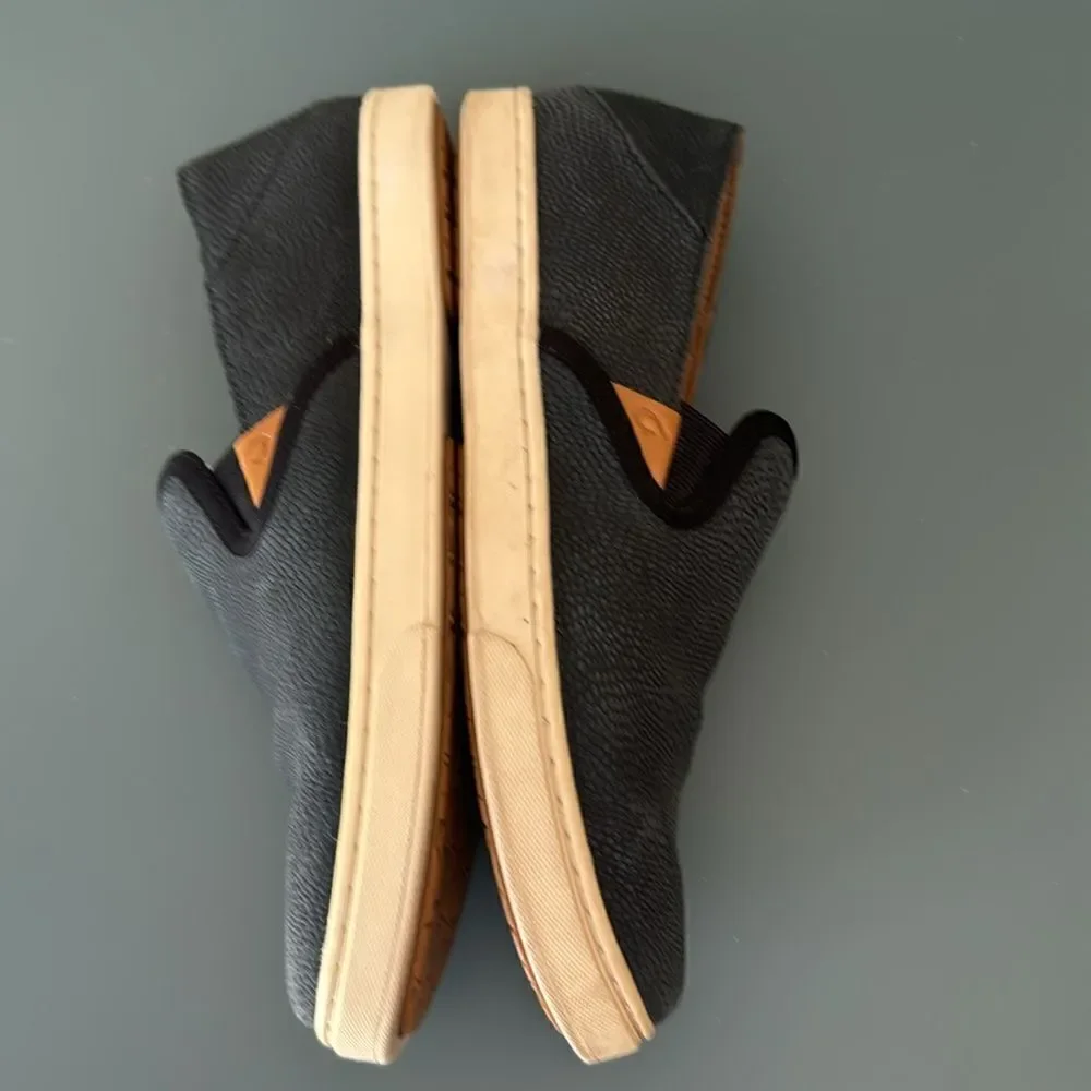OLUKAI Pehuea Leather Drop-In Sneaker